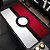 Mousepad Gamer Pokebola Pokémon 90x40 cm - Imagem 1