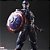 Action Figure Capitão América Vingadores Avengers Marvel Play Arts Kai 26 cm - Imagem 6