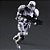 Action Figure Stormtrooper Star Wars Guerra nas Estrelas Play Arts Kai 26 cm - Imagem 6