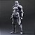 Action Figure Stormtrooper Star Wars Guerra nas Estrelas Play Arts Kai 26 cm - Imagem 4