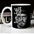 Caneca Cilíndrica Fear is The Real Enemy so Get Out to The Real World Walter White Breaking Bad Branca - Imagem 1