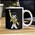 Caneca Cilíndrica Freddie Mercury Quem Quer Viver Para Sempre Caveira Rock Skull Queen Branca - Imagem 1