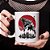 Caneca Cilíndrica Monster Attack Godzilla Kaiju Branca - Imagem 1