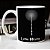Caneca Cilíndrica Lumos Maxima Feitiço Magia Harry Potter Relíquias da Morte Deathly Hallows Branca - Imagem 1