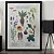 Quadro Herbologia Hogwarts School Of Witchcraft And Wizardry Plantas e Fungos Harry Potter A3 - Imagem 1