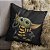 Almofada Grogu Bruxo Harry Potter Baby Yoda The Mandalorian Star Wars 45x45 - Imagem 1