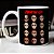 Caneca Cilíndrica Jason Voorhees Friday The 13th Sexta Feira 13 Terror Horror Serial Killer Máscaras Branca - Imagem 1