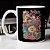 Caneca Cilíndrica Legends The Beatles Peppers Lonely Hearts Club Band Love Branca - Imagem 1