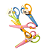 Tesoura Escolar Kids Leo&Leo - Imagem 1