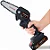 Mini Motoserra Elétrica 24v Bivolt Recarregável Portatil - Imagem 1