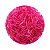 Palha Madeira Rosa P/ Cestas Presentes Enfeite 500g - Imagem 1