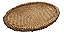 Peneira De Palha Decoração Enfeite Ornamentação (24cm) - Imagem 1