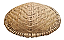 Peneira De Palha Decoração Enfeite Ornamentação (24cm) - Imagem 3