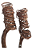 Kit Com 16 Galhos De Rococo Mini Decoração Presente Enfeite - Imagem 2