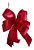 Kit Com 5 Laço Especiais Super Lindo Para Decoração Vermelho - Imagem 1