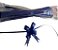 Kit Com 50 Laço Mágico Abre Fácil 16mm 39cm Azul - Imagem 2