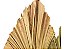 3 Folhas De Latania Com Avaria Seca Decoração Ornamentação - Imagem 3