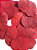 Folhas Secas Vermelha Decoração Ornamentação-100 Folhas - Imagem 1