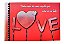 Cartão Dobradura Romântico Decorativo Grande Love - Imagem 1
