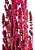 Flor De Rubi Seca Rosa Pink Pintada Maço Com 5 Varas Decoração Enfeite - Imagem 1