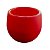 Vaso Hidropônico BabyBall Vermelho - 1un - Imagem 1
