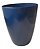 Vaso Para Flores Decoração Ornamentaçãoenfeite(azul Marinho) - Imagem 5