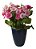 Vaso Para Flores Decoração Ornamentaçãoenfeite(azul Marinho) - Imagem 1