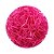 Palha Decorativa Colorida P/ Cestas Presentes Enfeite Rosa 120 gramas - Imagem 2