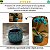 Vaso Cachepot Cerâmica Mini Bojudo Decoração Azul Fusion - Imagem 4