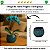 Vaso Cachepot Cerâmica Mini Bojudo Decoração Azul Fusion - Imagem 2