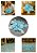 Folha Moeda Azul Claro Realista Para Decoração Moderna- 100 Folhas - Imagem 1