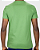 Camiseta Básica Meia Malha  Verde - Imagem 2