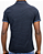 Camisa Polo Manga Curta Masculina Ogochi Listrada Azul - Imagem 2