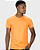 Camiseta Básica Meia Malha  Laranja - Imagem 3