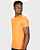 Camiseta Básica Meia Malha  Laranja - Imagem 4