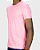 Camiseta Básica Meia Malha  Rosa - Imagem 3