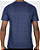 Camiseta Casual e Esportiva Mescla Azul Elite - Imagem 2