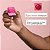 Kit Presente Flor Mais Rosa + Hidratante Labial Vinho Cereja Livre (2 itens) Quem Disse Berenice - Imagem 5