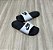 Chinelo Nike Slide Benassi Branco + Preto - Imagem 2