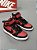 Tênis Nike Court Borough Mid preto/vermelho - Imagem 1