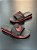Chinelo Nike Air Max Cirro Vermelho/preto - Imagem 3