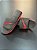 Chinelo Nike Air Max Cirro Vermelho/preto - Imagem 2