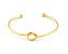 Bracelete Nó - Banhado a Ouro 18k - Imagem 1