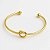Bracelete Nó - Banhado a Ouro 18k - Imagem 3