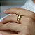 Anel Gomos - Banhado a Ouro 18K - Imagem 3