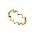 Anel Zigzag - Banhado a Ouro 18K - Imagem 1