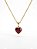 Colar de Coração Cristal - Imagem 1