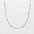 Corrente Veneziana Com Bolinhas 40Cm - Prata 925 - Imagem 1