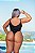 Maiô Preto Aline Asa Delta Sexy em Lese e Alça de Elástico Personalizado - Imagem 2