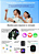 Relógio smartwatch prova d água【Zwear ZW01】Monitor Cardíaco Bluetooth com USB || Relógio inteligente Original - Imagem 3
